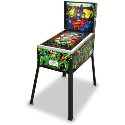 Flipper Just For Games Toy Shock Pinball Haunted House - Publicité Flipper Just For Games Toy Shock Pinball Haunted House - Publicité