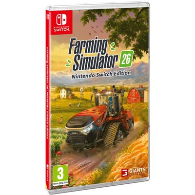 Giants Software GmbH Farming Simulator 26 Nintendo Switch - Publicité Giants Software GmbH Farming Simulator 26 Nintendo Switch - Publicité