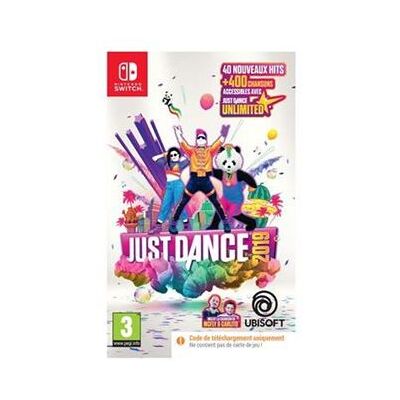 Ubisoft Just Dance 2019 Code in a Box Nintendo Switch - Publicité Ubisoft Just Dance 2019 Code in a Box Nintendo Switch - Publicité