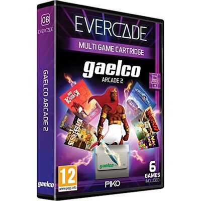 Borne d'arcade Just For Games Evercade Gaelco Arcade Collection 2 n°6 Multicolore - Publicité Borne d'arcade Just For Games Evercade Gaelco Arcade Collection 2 n°6 Multicolore - Publicité