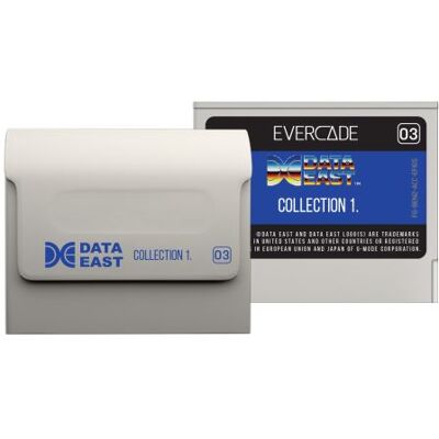 Just For Games Cartouche Evercade Data East Collection 1 - Publicité Just For Games Cartouche Evercade Data East Collection 1 - Publicité