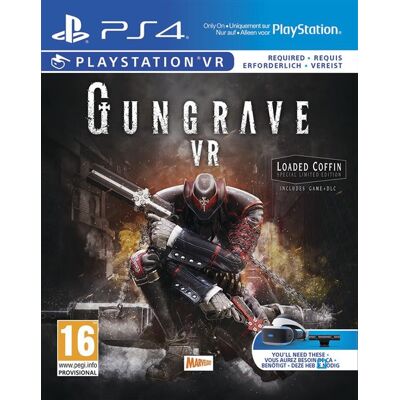 Just For Games Gungrave VR Loaded Coffin Edition PS4 - Publicité Just For Games Gungrave VR Loaded Coffin Edition PS4 - Publicité