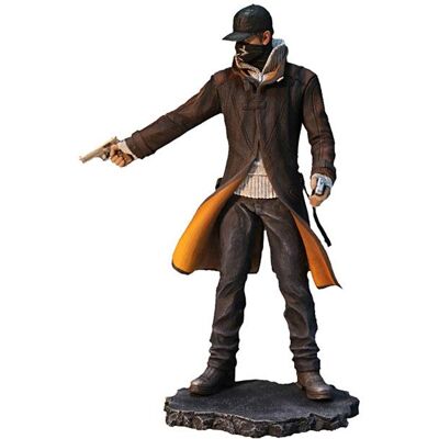 Ubisoft Figurine Watch Dogs Aiden - Publicité Ubisoft Figurine Watch Dogs Aiden - Publicité