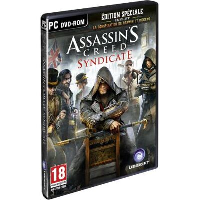 Logithéque Assassin's Creed Syndicate Edition Spéciale PC - Publicité Logithéque Assassin's Creed Syndicate Edition Spéciale PC - Publicité