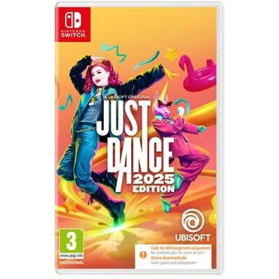 Ubisoft JUST DANCE 2025 EDITION (CODE-IN-A-BOX) FR/NL SWITCH - Publicité Ubisoft JUST DANCE 2025 EDITION (CODE-IN-A-BOX) FR/NL SWITCH - Publicité