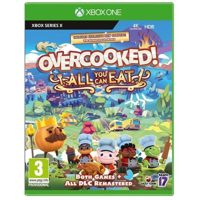 Just For Games Overcooked ! All You Can Eat Xbox Series X - Publicité Just For Games Overcooked ! All You Can Eat Xbox Series X - Publicité