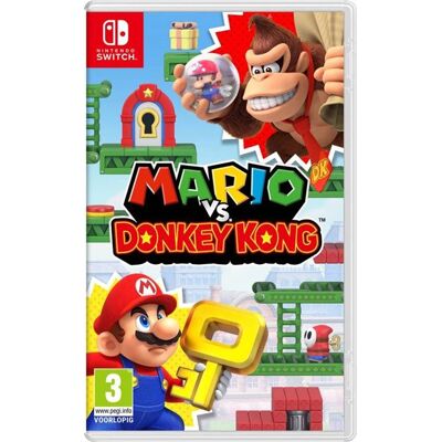 Nintendo MARIO VS DONKEY KONG NL SWITCH - Publicité Nintendo MARIO VS DONKEY KONG NL SWITCH - Publicité