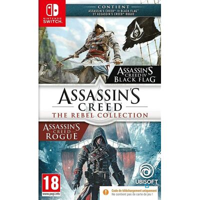 Ubisoft Code de téléchargement Assassin's Creed : The Rebel Collection Nintendo Switch - Publicité Ubisoft Code de téléchargement Assassin's Creed : The Rebel Collection Nintendo Switch - Publicité