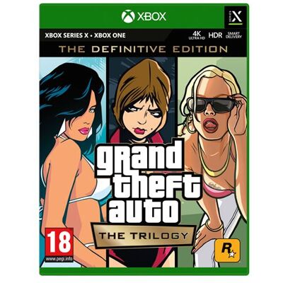 Grand Theft Auto: The Trilogy The Definitive Edition Xbox Series X - Publicité Grand Theft Auto: The Trilogy The Definitive Edition Xbox Series X - Publicité