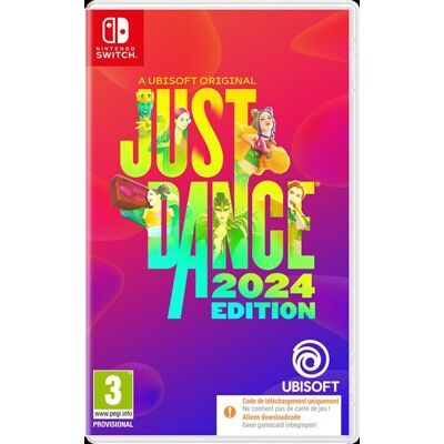 JUST DANCE 2024 EDITION (CODE-A-IN-BOX) FR/NL SWITCH - Publicité JUST DANCE 2024 EDITION (CODE-A-IN-BOX) FR/NL SWITCH - Publicité