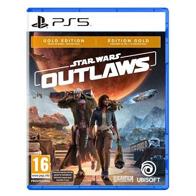 Ubisoft STAR WARS OUTLAWS GOLD EDITION FR/NL PS5 - Publicité Ubisoft STAR WARS OUTLAWS GOLD EDITION FR/NL PS5 - Publicité
