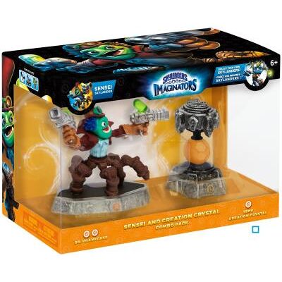 Activision Blizzard Combo Pack 3 Skylanders Imaginators Dr Krankcase + Crystal Tech - Publicité Activision Blizzard Combo Pack 3 Skylanders Imaginators Dr Krankcase + Crystal Tech - Publicité