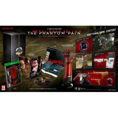 Logithéque Metal Gear Solid 5 : The Phantom Pain Collector Xbox One - Publicité Logithéque Metal Gear Solid 5 : The Phantom Pain Collector Xbox One - Publicité