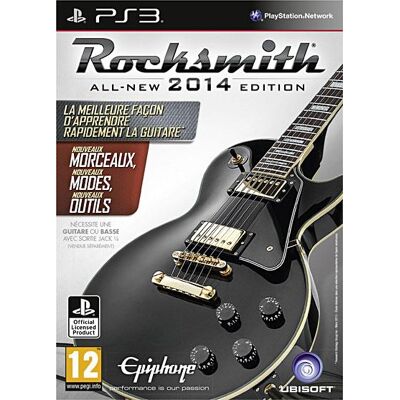 Ubisoft Rocksmith 2014 + Câble PS3 - Publicité Ubisoft Rocksmith 2014 + Câble PS3 - Publicité