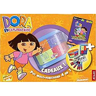 Bandai Dora et la cité perdue + Pot à crayons - Publicité Bandai Dora et la cité perdue + Pot à crayons - Publicité