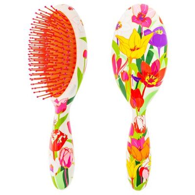 Non communiqué Grande brosse à cheveux - Ladypop Large Tulipes - Pylones 5 - Publicité Non communiqué Grande brosse à cheveux - Ladypop Large Tulipes - Pylones 5 - Publicité