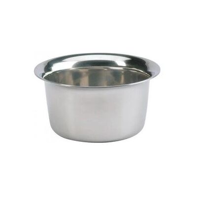 Pot à Raser Chrome Sibel - Accessoire Vintage Coiffeur - Publicité Pot à Raser Chrome Sibel - Accessoire Vintage Coiffeur - Publicité