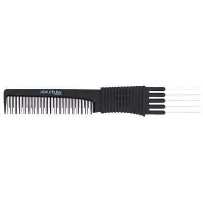 Non communiqué Peigne à fourches carbone 19cm Beautélive - Publicité Non communiqué Peigne à fourches carbone 19cm Beautélive - Publicité