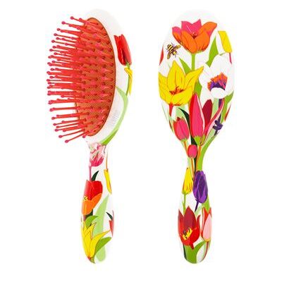 Non communiqué Petite brosse à cheveux - Ladypop Small Tulipes - Pylones 5 - Publicité Non communiqué Petite brosse à cheveux - Ladypop Small Tulipes - Pylones 5 - Publicité