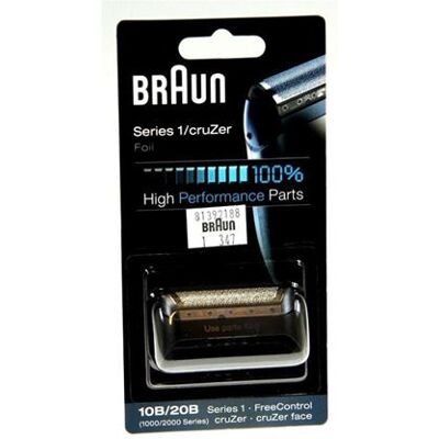Grille de rasage 10b pour rasoir braun - Publicité Grille de rasage 10b pour rasoir braun - Publicité