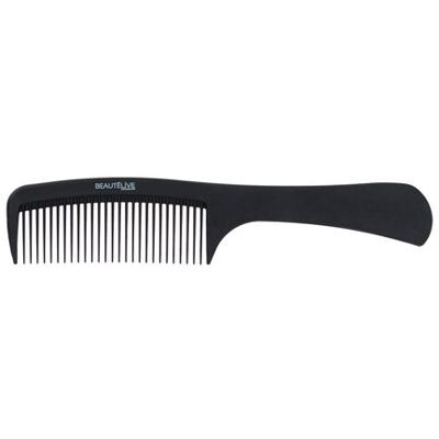 Non communiqué Peigne démêloir en carbone avec manche 22cm Beautélive - Publicité Non communiqué Peigne démêloir en carbone avec manche 22cm Beautélive - Publicité