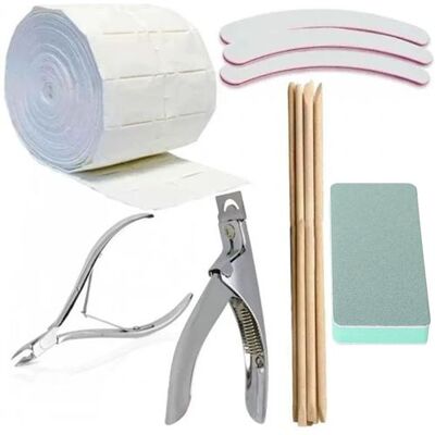 Non communiqué kit outils 29 en 1 couteau pince guillotine limes buffer coton et pousse cuticule pour faux ongles Neutre - Publicité Non communiqué kit outils 29 en 1 couteau pince guillotine limes buffer coton et pousse cuticule pour faux ongles Neutre - Publicité