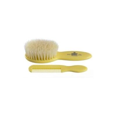 KENT - BROSSE À CHEVEUX ET PEIGNE POUR BÉBÉ - POILS - BLANC - Publicité KENT - BROSSE À CHEVEUX ET PEIGNE POUR BÉBÉ - POILS - BLANC - Publicité