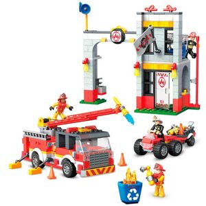 Jeu de construction Mega Bloks Caserne de pompiers - Publicité Jeu de construction Mega Bloks Caserne de pompiers - Publicité