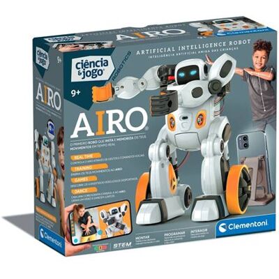 Non communiqué Kit de science et de jeu Clementoni - Intelligence artificielle AIRO - Publicité Non communiqué Kit de science et de jeu Clementoni - Intelligence artificielle AIRO - Publicité