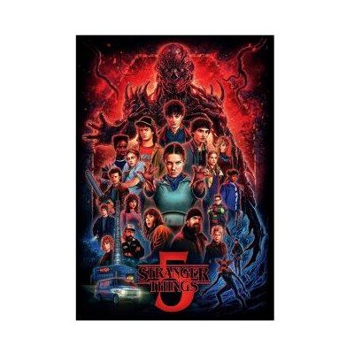 Non communiqué Puzzle stranger things saison 5 1000 pieces 50x70cm - collection serie tv film - set puzzle adulte et carte - Publicité Non communiqué Puzzle stranger things saison 5 1000 pieces 50x70cm - collection serie tv film - set puzzle adulte et carte - Publicité