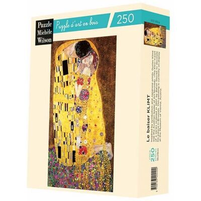Puzzle Wilson Klimt Le Baiser - 250 pièces - Style Art Nouveau - Publicité Puzzle Wilson Klimt Le Baiser - 250 pièces - Style Art Nouveau - Publicité