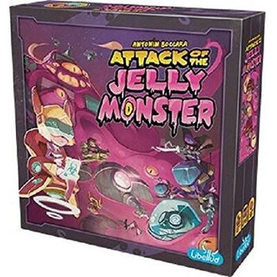 Asmodee - LIB0007 - Attack of The Jelly Monster, Jeu - Publicité Asmodee - LIB0007 - Attack of The Jelly Monster, Jeu - Publicité