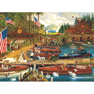 Buffalo Games - Charles Wysocki - Lost in the Woodies - 1000 Piece Jigsaw Puzzle - Publicité Buffalo Games - Charles Wysocki - Lost in the Woodies - 1000 Piece Jigsaw Puzzle - Publicité