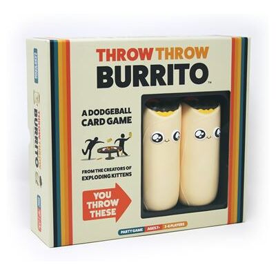 Exploding Kittens Throw Throw Burrito - Jeu de Cartes - Publicité Exploding Kittens Throw Throw Burrito - Jeu de Cartes - Publicité