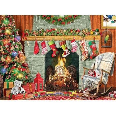 Puzzle de Noël Eurographics - 500 Pièces - Matériaux Recyclés - Publicité Puzzle de Noël Eurographics - 500 Pièces - Matériaux Recyclés - Publicité