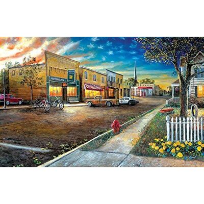 SunsOut Puzzle 1000 pièces - Jim Hansel - Home of The Brave - Publicité SunsOut Puzzle 1000 pièces - Jim Hansel - Home of The Brave - Publicité