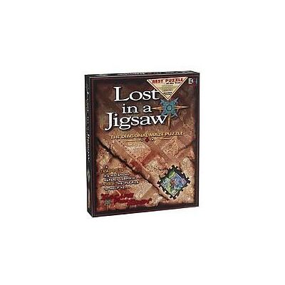 Buffalo Games Lost in a Jigsaw The Diagonal Maze Puzzle - Publicité Buffalo Games Lost in a Jigsaw The Diagonal Maze Puzzle - Publicité