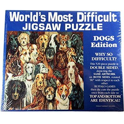 Buffalo Games Worlds Most Difficult Puzzle Dogs Edition - Publicité Buffalo Games Worlds Most Difficult Puzzle Dogs Edition - Publicité