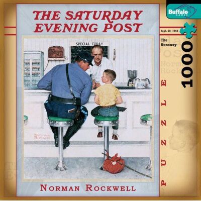 Buffalo Games Rockwell The Runaway - Publicité Buffalo Games Rockwell The Runaway - Publicité