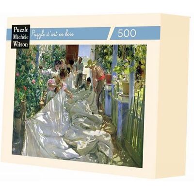 Puzzle en bois Michele Wilson - 500 pièces - 38 x 28cm - Adulte - Publicité Puzzle en bois Michele Wilson - 500 pièces - 38 x 28cm - Adulte - Publicité
