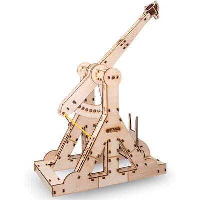 Non communiqué Maquette 3D en bois - Catapulte 37,7 cm Beige - Publicité Non communiqué Maquette 3D en bois - Catapulte 37,7 cm Beige - Publicité