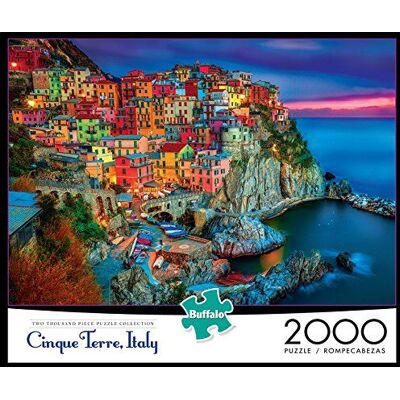 Buffalo Games 2000pc Jigsaw Puzzle Cinque Terre - Publicité Buffalo Games 2000pc Jigsaw Puzzle Cinque Terre - Publicité