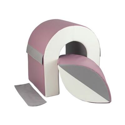 Non communiqué Set de 2 blocs en mousse blanc gris violet Gris - Publicité Non communiqué Set de 2 blocs en mousse blanc gris violet Gris - Publicité