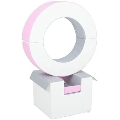 Non communiqué Ensemble de cerceaux 3 blocs blanc rose gris Blanc - Publicité Non communiqué Ensemble de cerceaux 3 blocs blanc rose gris Blanc - Publicité