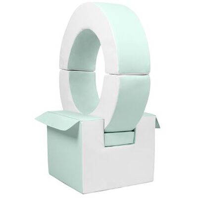 Non communiqué Ensemble de cerceaux 3 blocs blanc Menthe Blanc - Publicité Non communiqué Ensemble de cerceaux 3 blocs blanc Menthe Blanc - Publicité