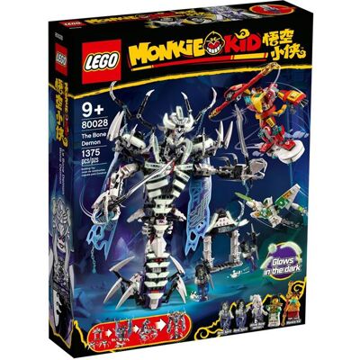 Ensemble LEGO Monkie Kid Démon d’Os - Éléments phosphorescents, 1375 pièces - Publicité Ensemble LEGO Monkie Kid Démon d’Os - Éléments phosphorescents, 1375 pièces - Publicité