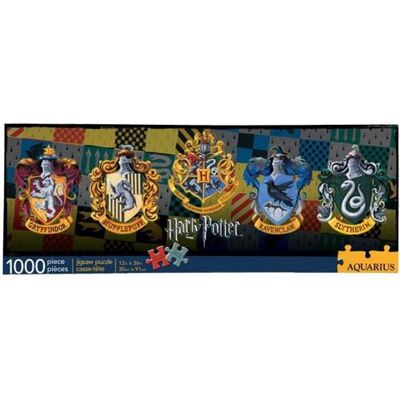 Non communiqué AQUARIUS Puzzle 1000 pieces panorama Harry Potter 4 Maisons - 73029 - Publicité Non communiqué AQUARIUS Puzzle 1000 pieces panorama Harry Potter 4 Maisons - 73029 - Publicité