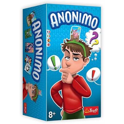 Anonimo jeu de devinettes Wat suis-je? - Jeu - Publicité Anonimo jeu de devinettes Wat suis-je? - Jeu - Publicité