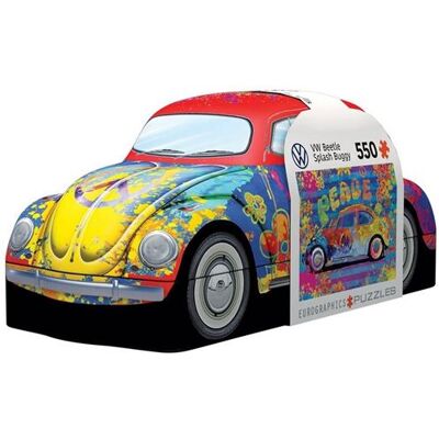 Eurographics VW Coccinelle Splash Tin - Puzzle - Publicité Eurographics VW Coccinelle Splash Tin - Puzzle - Publicité