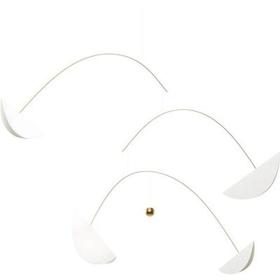 Flensted Mobiles Life and Thread Blanc et Or Blanc - Publicité Flensted Mobiles Life and Thread Blanc et Or Blanc - Publicité